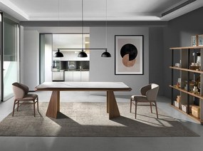 Masa dining design LUX Walnut 220x110cm