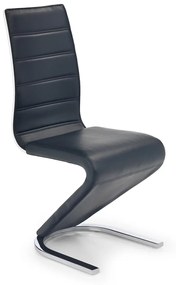 Scaun K194 piele ecologica negru