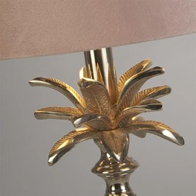 Veioza/Lampa de masa design lux elegant Belle argintiu/roz