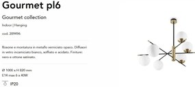 Lustra design modern Gourmet pl6
