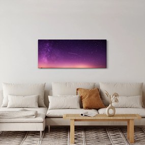 Tablou cu cerul și stea căzând (120x50 cm)