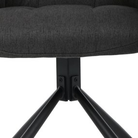 Set de scaune de sufragerie cu mecanism deîntoarcere HC-532 GREY2, 2 buc.