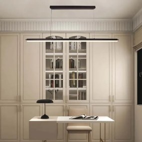 Lustră LED pe cablu LED/23W/230V 4000K 120 cm negru