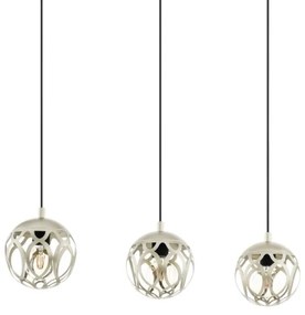 Eglo 99072 - Lustră pe cablu MIRTAZZA 3xE27/60W/230V