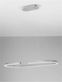 Lustra LED suspendata design circular ELMO