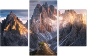 Tablou - Panoramă de munte (90x60 cm)