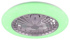 Plafonieră albă LED Stralsund – Trio