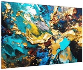 Tablou - Pictură în ulei texturată (90x60 cm)