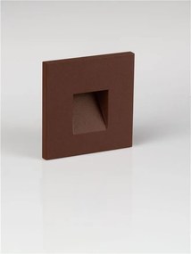 Spot aplicat perete exterior LED 2700K IP65 Pik corten