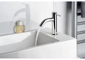 Baterie argintiu-lucios pentru chiuvetă Small – Sapho