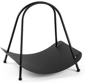 Suport lemne semineu GED-017 Negru 42x50x39 cm