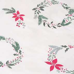 Lenjerie de pat din bumbac 4Home Christmas Holly, 140 x 200 cm, 70 x 90 cm