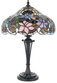 Endon 64327 - Lampă de masă Tiffany SULLIVAN, 2xE14/40W/230V, diametru 30 cm