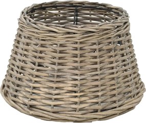 vidaXL Abajur lampă, natural, 38 x 23 cm, răchită