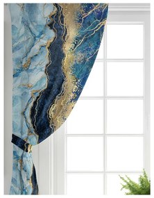Draperie albastră-aurie 140x260 cm – Mila Home