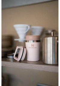Cană termos roz-deschis din oțel inoxidabil 230 ml Café-To-Go Travel Mug Rose Quartz – Stanley