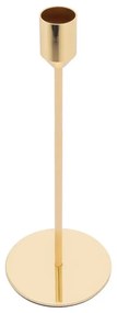 Suport de lumânare Altom din metal auriu, 22,5 cm