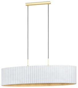 Lustră pe cablu TAMARESCO 2xE27/40W/230V albă Eglo 39764