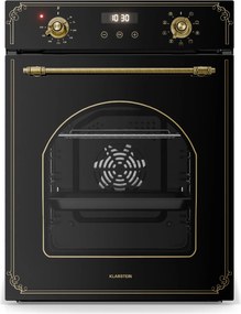 Klarstein Victoria cuptor încorporabil 45 cm 49 l neagră