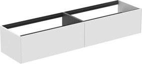 Dulap baza suspendat Ideal Standard Atelier Conca alb mat 2 sertare 200 cm