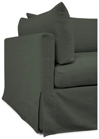 Canapea verde-închis 244 cm Horn – Scandic