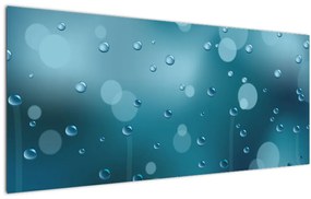 Tablou cu picături (120x50 cm)