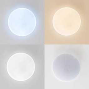 Brilagi - Plafonieră LED SMART STARS dimabilă, 24 W, 230 V, Ø 38 cm, Wi‑Fi (Tuya) + telecomandă