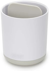 Suport pentru periuța de dinți alb din plastic Duo – Joseph Joseph