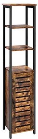 Raft depozitare, Vasagle, Maro Rustic, LSC37BX, 37 x 30 x 167 cm