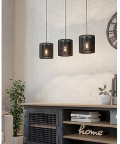 Lustră pe cablu Eglo 43796 MANBY 3xE27/40W/230V