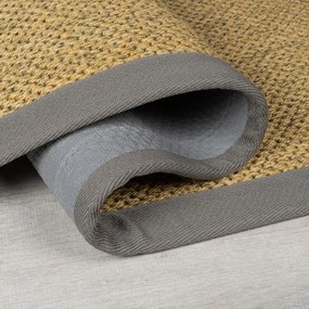 Covor pentru exterior și interior gri/maro deschis 60x230 cm Sisal Look – Flair Rugs