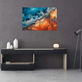 Tablou - Apă și foc (90x60 cm)