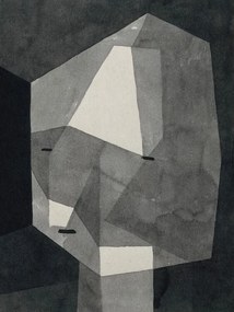 Reproducere The Rough Cut Head - Paul Klee