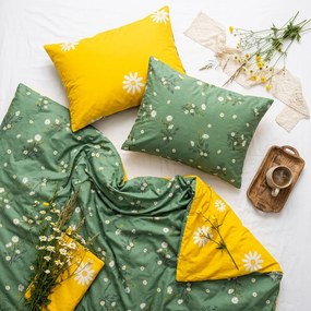 Lenjerie de pat 4Home Meadow din bumbac, 220 x 200 cm, 2 buc. 70 x 90 cm