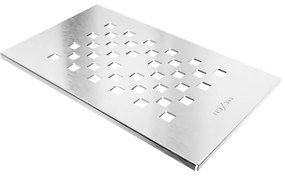 Mexen Hugo masca pentru duș, inox - 42910001