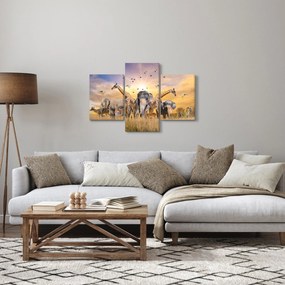 Tablou - Animae din Africa (90x60 cm)
