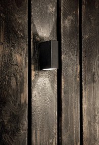 Aplica de perete moderna de exterior cu protectie IP44 TETRIS-1 AP2 antracit 113791