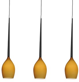 Lustra moderna Izza 3 AMBER