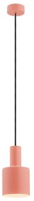 Pendul, Lustra suspendata design minimalist SINES 12cm, coral