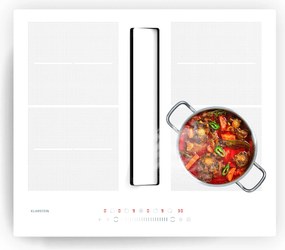 Klarstein Chef-Fusion Prime Down Air System, 2 în 1, plită cu inducție + hotă, puternică