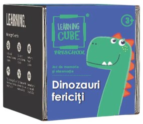 JOC DE ATENTIE LEARNING CUBE®  - DINOZAURI FERICITI - K-TOYZ (LC-036)