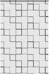 vidaXL Jaluzea cu role de duș cu casetă 160x240cm lățime material 156cm