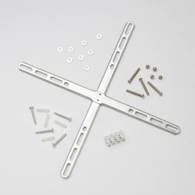 Brilagi - Plafonieră LED cu cristale MOZART, 5xE14/40W/230V, crom lucios