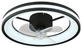 Lustra LED cu ventilator si telecomanda GATIAN