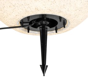 Lampă inteligentă de exterior gri 56 cm IP44 incl Wifi A60 - Nura