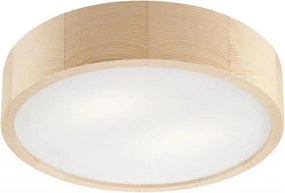 Plafonieră NATURAL, 2x E27/60W/230V, Ø 37,5 cm, din pin