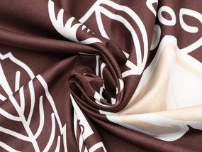Lenjerie de pat din bumbac Culoare maro, COFFEE