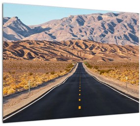 Tablou pe sticlă - Death Valley, Kalifornie, USA (70x50 cm)