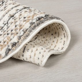 Covor bej rotund 140x140 cm Camino – Flair Rugs