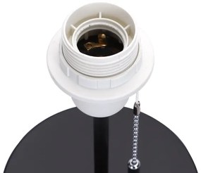 Lampă de masă cu USB Aigostar 1xE27/40W/230V negru